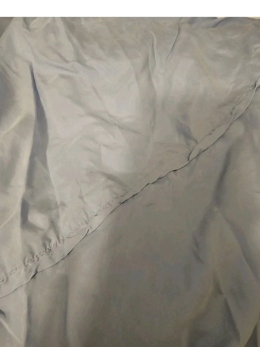 NWOT Kumi Kookoon Light Blue Silk Duvet Cover